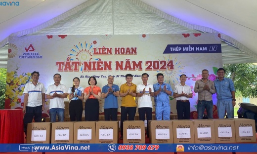 TỔ CHỨC TIỆC TẤT NIÊN CÔNG TY TNHH MTV THÉP MIỀN NAM - VNSTEEL